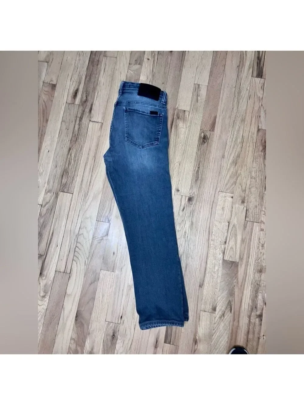 FIDELITY Western Dark Wash Denim Jeans 31x34 Slim/Straight Handcrafted in LA